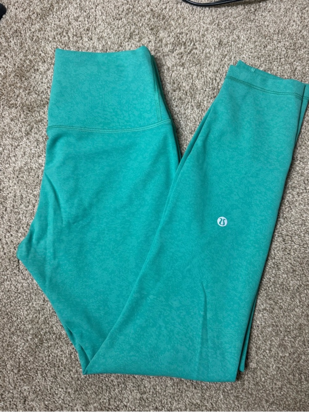 Lululemon High-Waisted Green Leggings